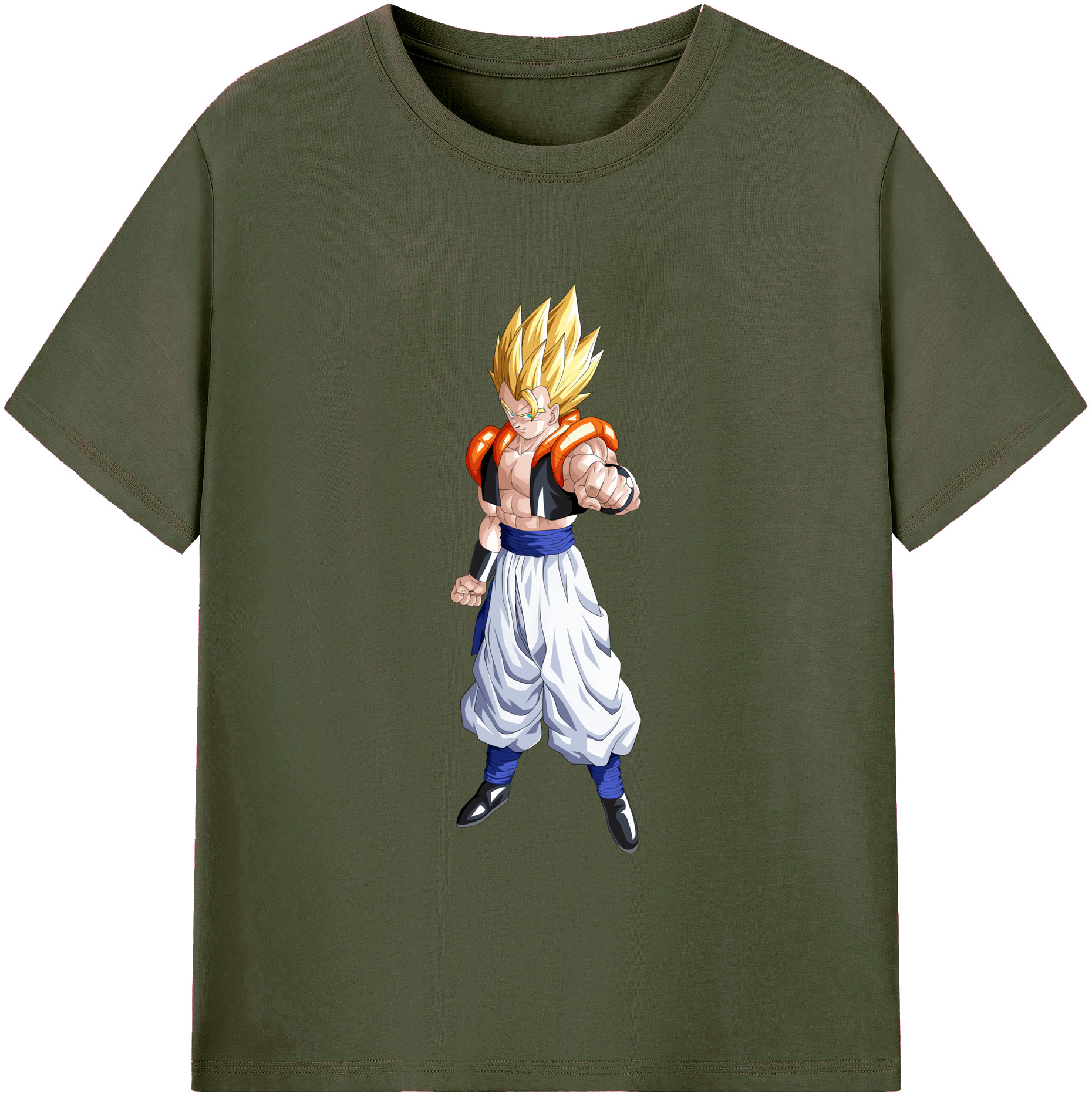 （画像用） ドラゴンボール ベジータ四世（Bejīta Yonsei）DRAGON BALL Vegeta IV 綿100％ メンズ半袖Tシャツ｜肌触りやわらか＆通気性